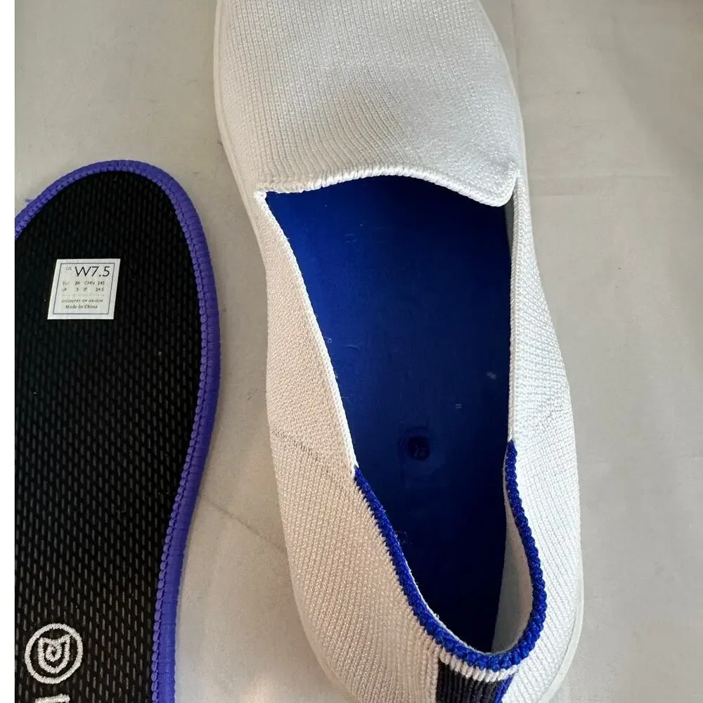 Rothys White Slip On 7.5